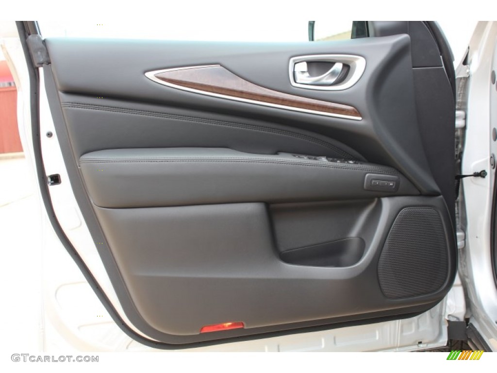 2013 Infiniti JX 35 AWD Graphite Door Panel Photo #81138597