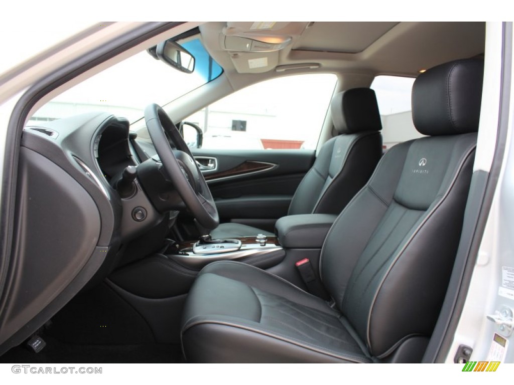 Graphite Interior 2013 Infiniti JX 35 AWD Photo #81138619