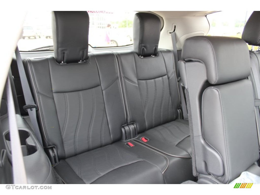 Graphite Interior 2013 Infiniti JX 35 AWD Photo #81138771