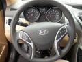 Beige Steering Wheel Photo for 2011 Hyundai Elantra #81138828