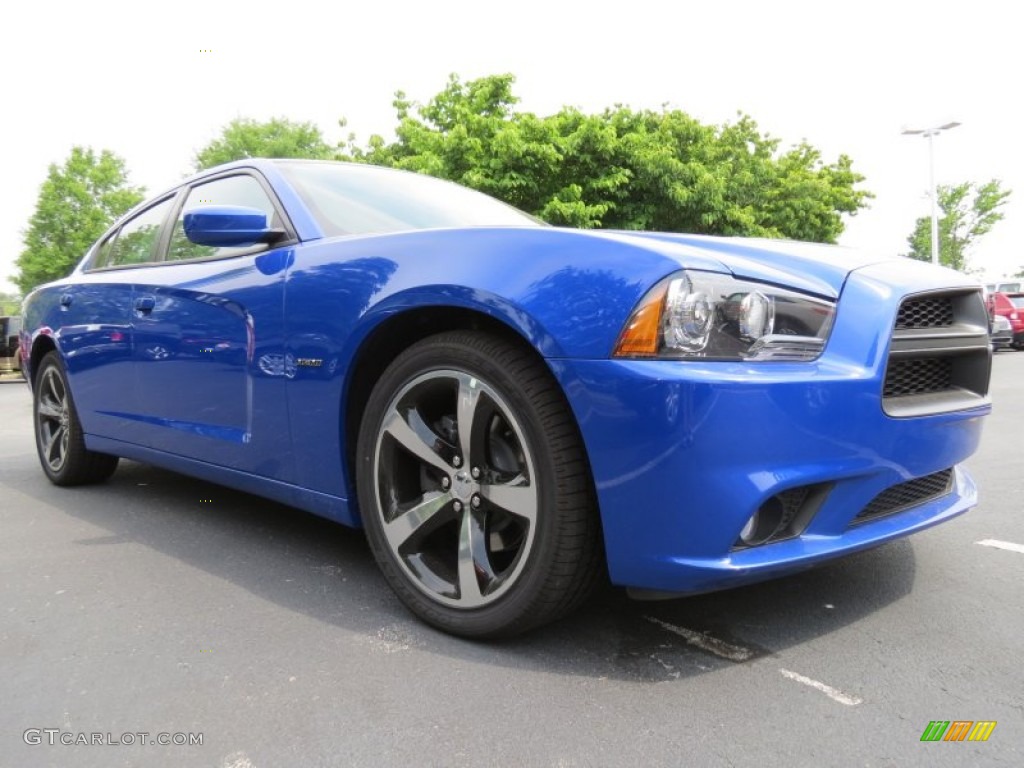 Daytona Blue Pearl 2013 Dodge Charger R/T Daytona Exterior Photo #81139473