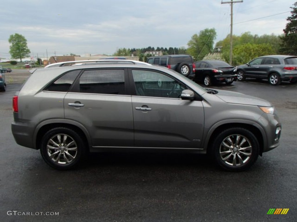 2011 Sorento SX V6 AWD - Titanium Silver / Black photo #5