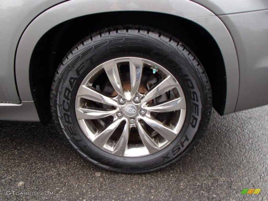 2011 Sorento SX V6 AWD - Titanium Silver / Black photo #9