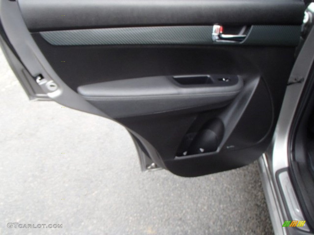 2011 Sorento SX V6 AWD - Titanium Silver / Black photo #15