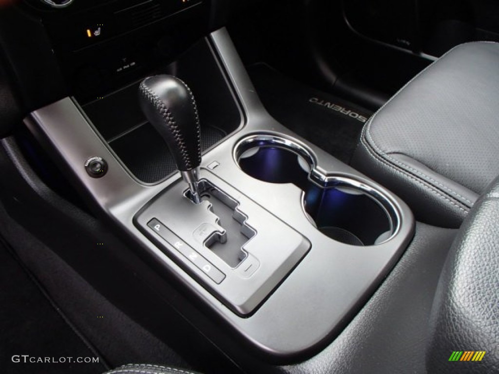2011 Sorento SX V6 AWD - Titanium Silver / Black photo #22