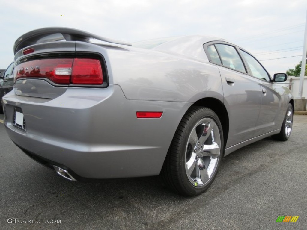 2013 Charger SXT - Billet Silver / Black photo #3