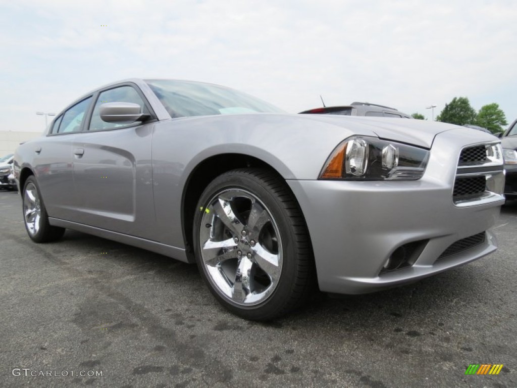 2013 Charger SXT - Billet Silver / Black photo #4