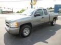 2009 Graystone Metallic Chevrolet Silverado 1500 LT Extended Cab 4x4  photo #3