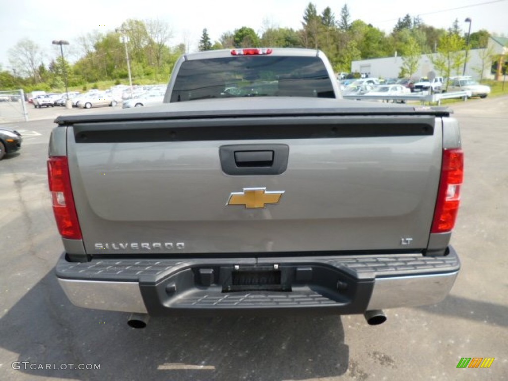 2009 Silverado 1500 LT Extended Cab 4x4 - Graystone Metallic / Ebony photo #6