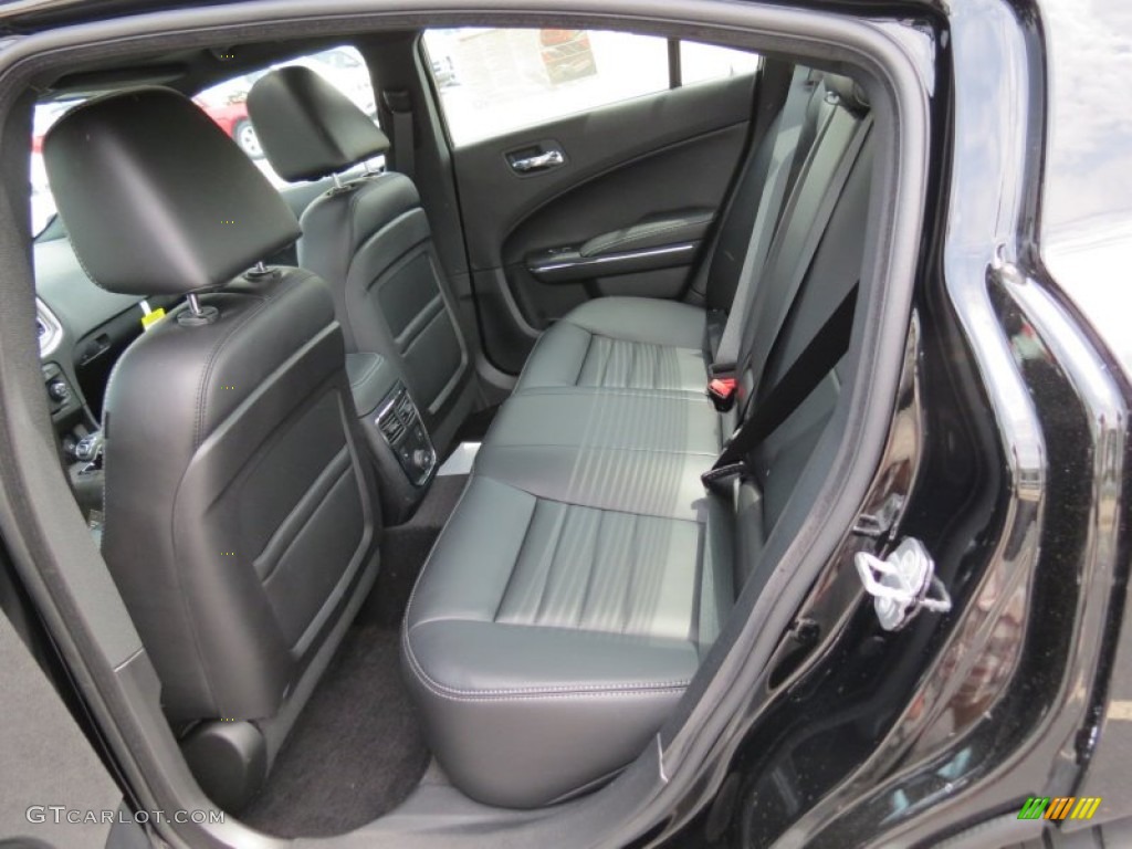 2013 Dodge Charger SXT Plus Rear Seat Photo #81141075