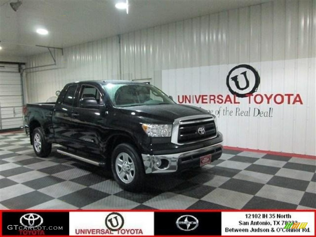 2011 Tundra SR5 Double Cab - Super White / Sand Beige photo #1