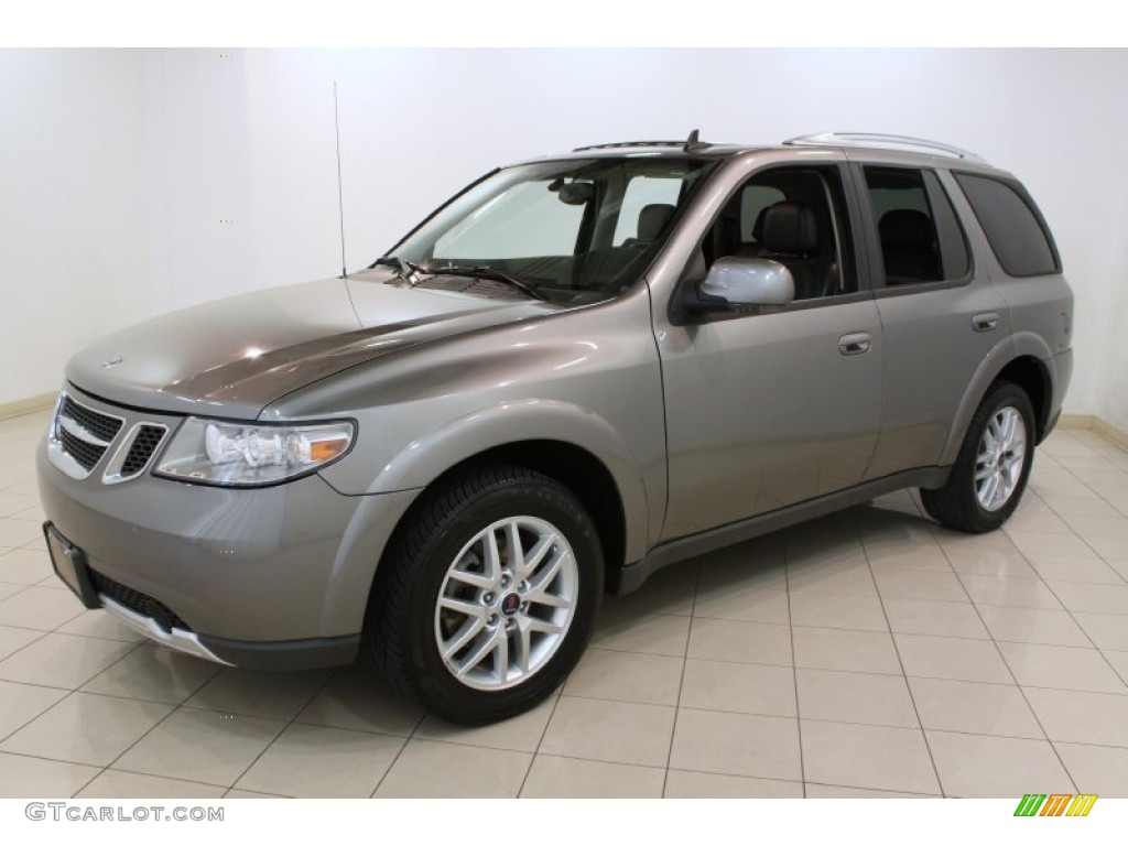 2009 9-7X 4.2i AWD - Graphite Gray Metallic / Carbon Black photo #3