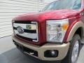 2013 Ruby Red Metallic Ford F250 Super Duty King Ranch Crew Cab 4x4  photo #10