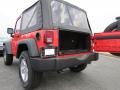 2013 Rock Lobster Red Jeep Wrangler Sport S 4x4  photo #9