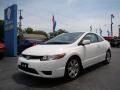 Taffeta White - Civic LX Coupe Photo No. 4