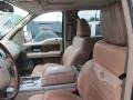 Castano Brown Leather Front Seat Photo for 2007 Ford F150 #81142897