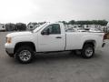 Summit White - Sierra 3500HD Regular Cab 4x4 Photo No. 4