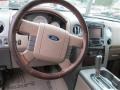 Castano Brown Leather Steering Wheel Photo for 2007 Ford F150 #81142948