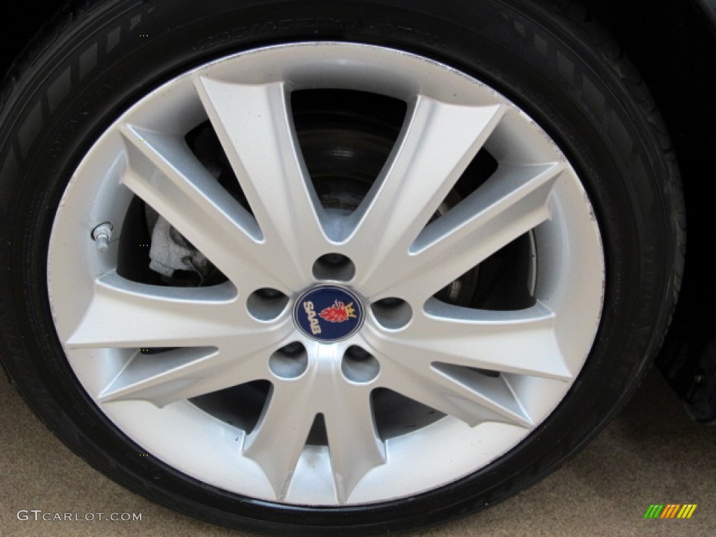 2008 9-3 Aero Sport Sedan - Nocturne Blue Metallic / Black/Parchment photo #11