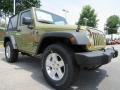 Commando Green 2013 Jeep Wrangler Sport S 4x4 Exterior