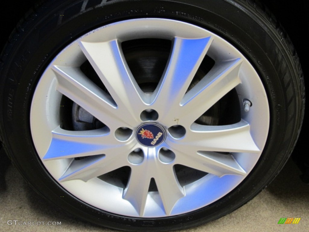 2008 9-3 Aero Sport Sedan - Nocturne Blue Metallic / Black/Parchment photo #13