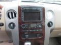 2007 Ford F150 Castano Brown Leather Interior Controls Photo