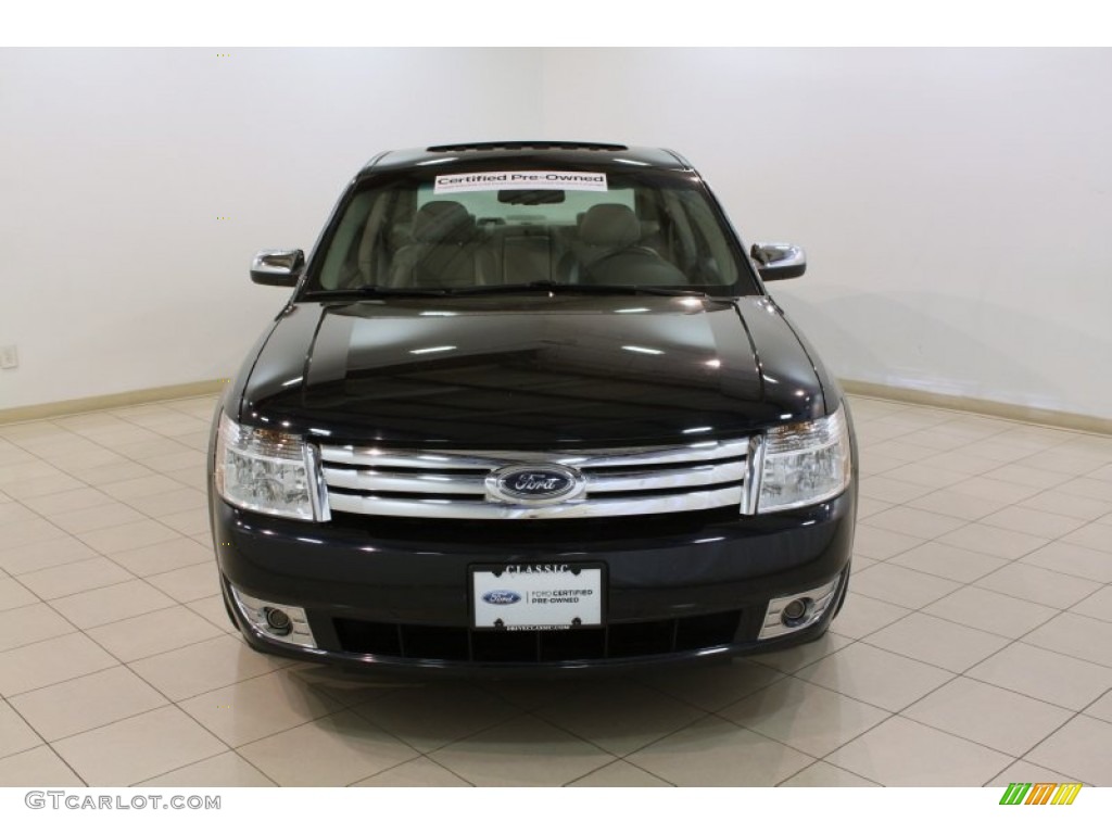 2008 Taurus Limited - Dark Ink Blue Metallic / Medium Light Stone photo #2