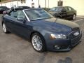 Meteor Gray Pearl Effect 2010 Audi A5 2.0T quattro Cabriolet Exterior