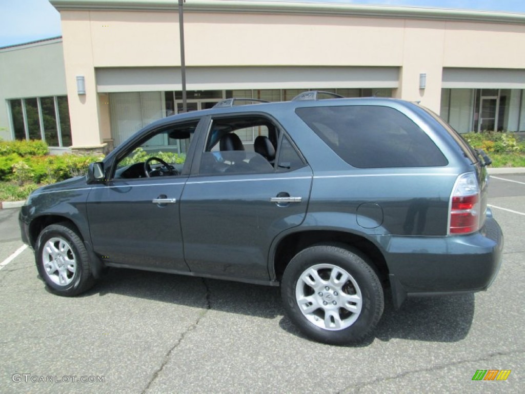 Steel Blue Metallic 2005 Acura MDX Standard MDX Model Exterior Photo #81143376