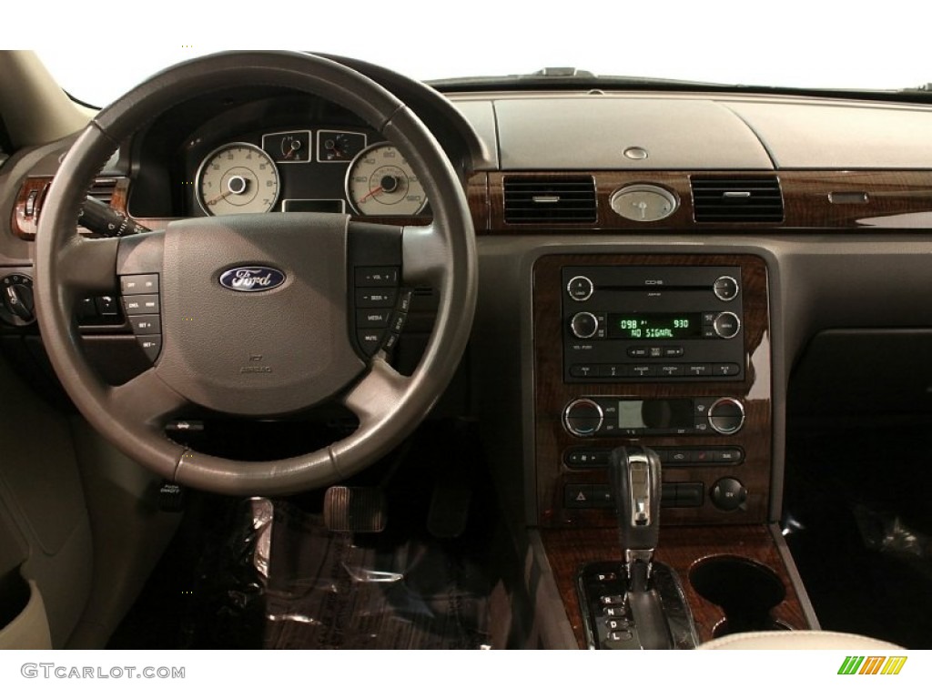 2008 Taurus Limited - Dark Ink Blue Metallic / Medium Light Stone photo #18