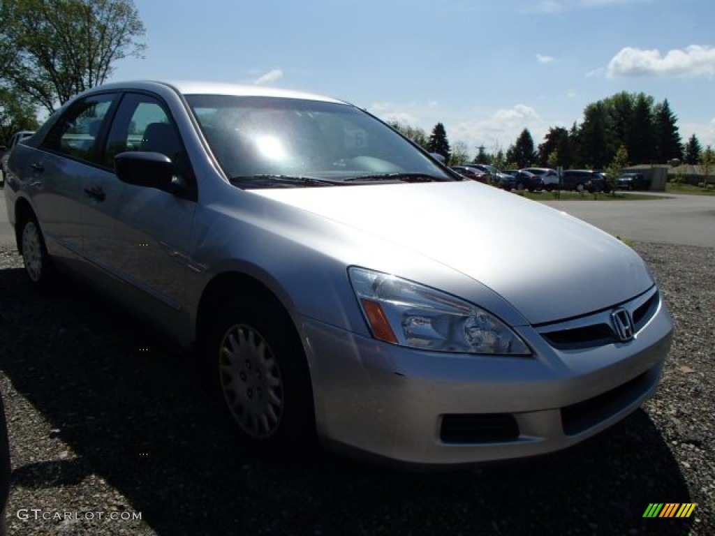 2006 Accord Value Package Sedan - Alabaster Silver Metallic / Gray photo #1