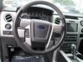 Steel Gray/Black Steering Wheel Photo for 2011 Ford F150 #81143706