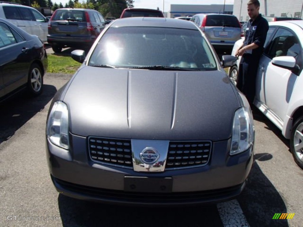 2006 Maxima 3.5 SE - Smoke Metallic / Frost photo #2