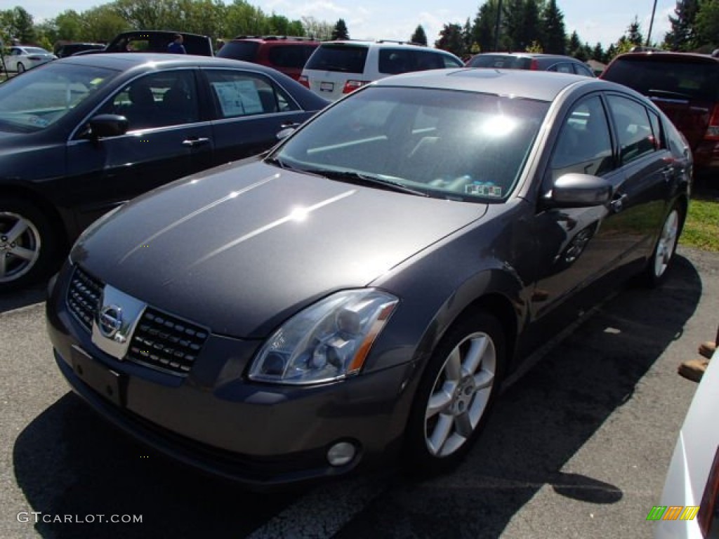 2006 Maxima 3.5 SE - Smoke Metallic / Frost photo #3