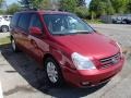 2007 Claret Red Kia Sedona EX  photo #1