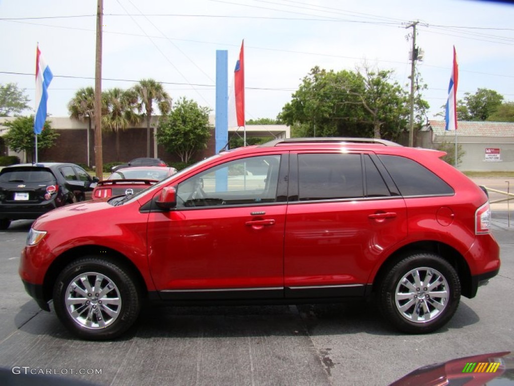 Red Candy Metallic 2010 Ford Edge SEL AWD Exterior Photo #81144237