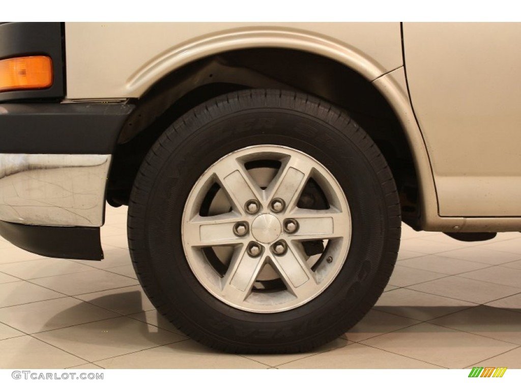 2009 GMC Savana Van 1500 LS Passenger Wheel Photo #81144261