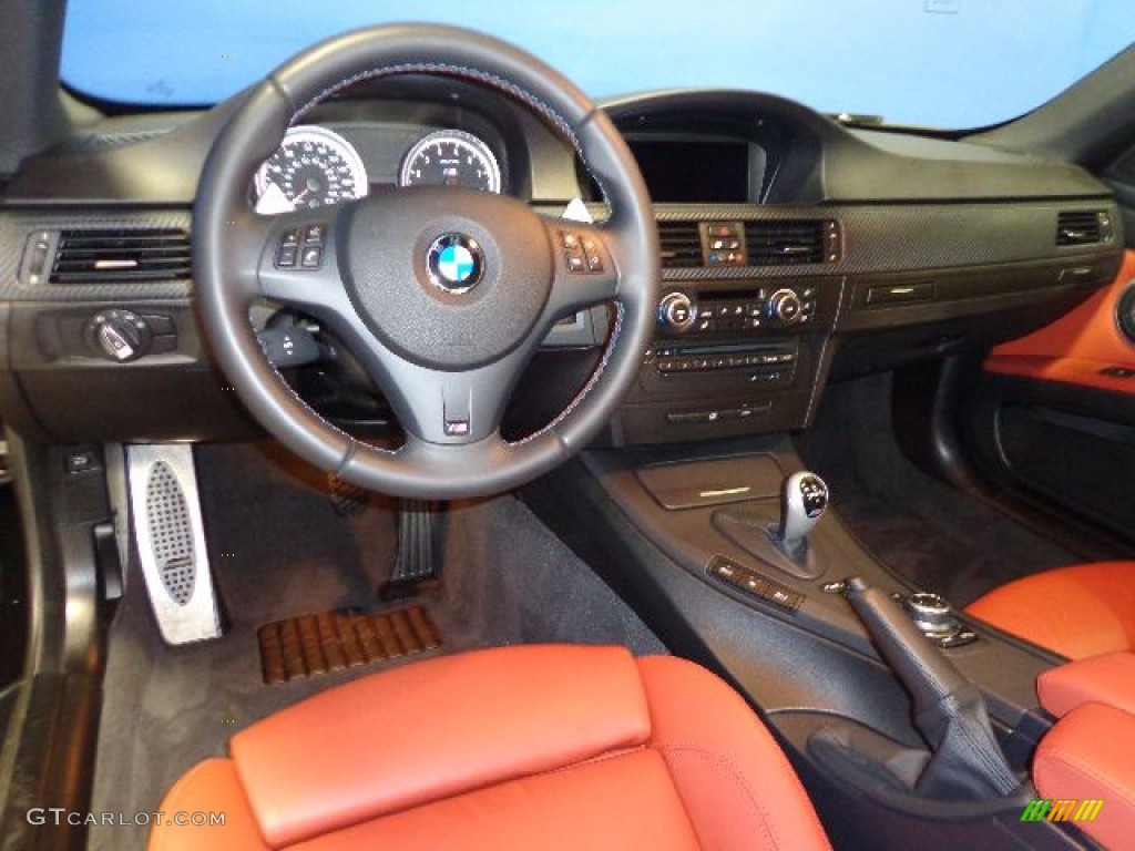 Fox Red/Black/Black Interior 2012 BMW M3 Coupe Photo #81144868