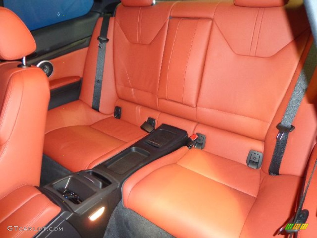 2012 BMW M3 Coupe Rear Seat Photo #81144888