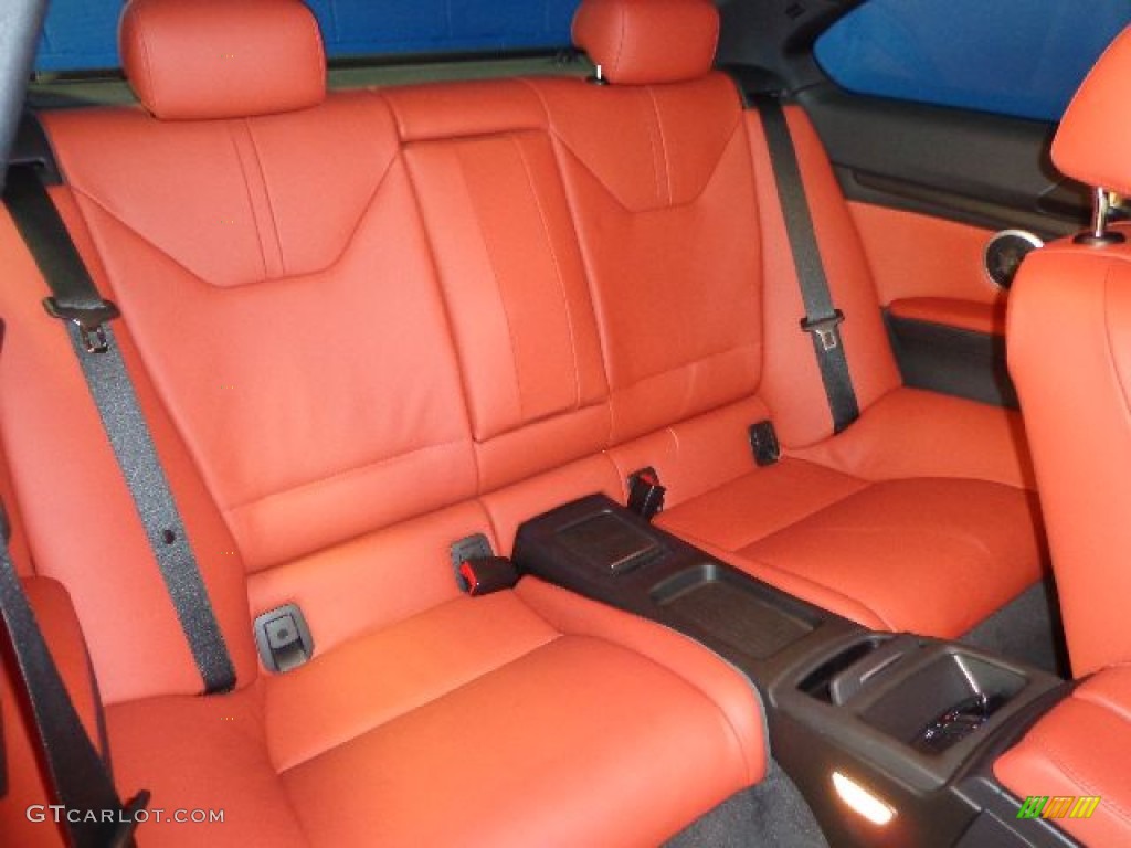 2012 BMW M3 Coupe Rear Seat Photo #81144914