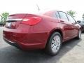 2013 Deep Cherry Red Crystal Pearl Chrysler 200 LX Sedan  photo #3