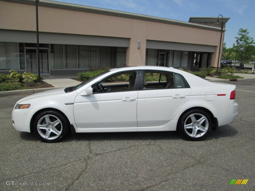 White Diamond Pearl 2005 Acura TL 3.2 Exterior Photo #81145041
