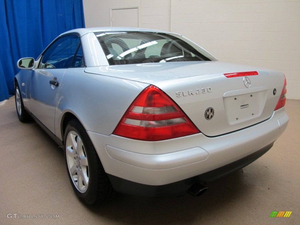 1998 SLK 230 Kompressor Roadster - Brilliant Silver Metallic / Charcoal photo #5