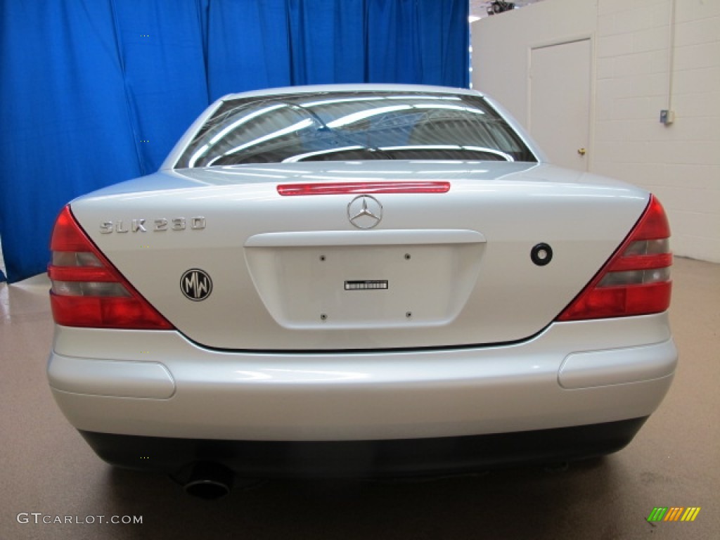 1998 SLK 230 Kompressor Roadster - Brilliant Silver Metallic / Charcoal photo #6