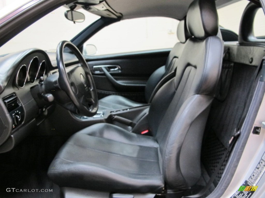 1998 Mercedes-Benz SLK 230 Kompressor Roadster Front Seat Photo #81145346
