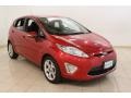 2012 Red Candy Metallic Ford Fiesta SES Hatchback  photo #1