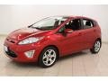 Red Candy Metallic 2012 Ford Fiesta SES Hatchback Exterior
