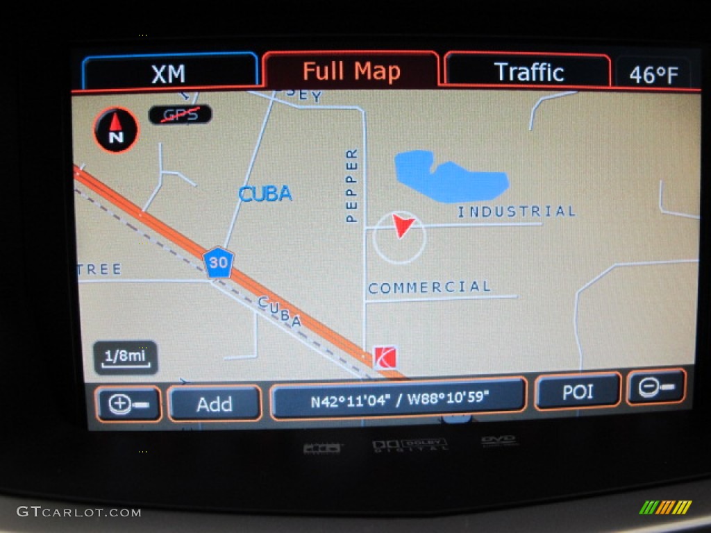 2010 Cadillac CTS 4 3.0 AWD Sedan Navigation Photo #81146393