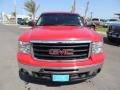 2009 Fire Red GMC Sierra 1500 SLE Z71 Crew Cab 4x4  photo #2