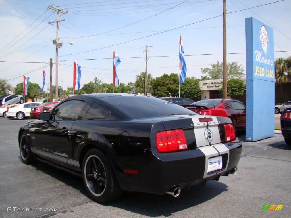 2007 Mustang Shelby GT Coupe - Black / Dark Charcoal photo #7